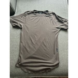 ASRV Unisex XS Brown Technical Sportswear T-Shirt Lightweight Breathable
